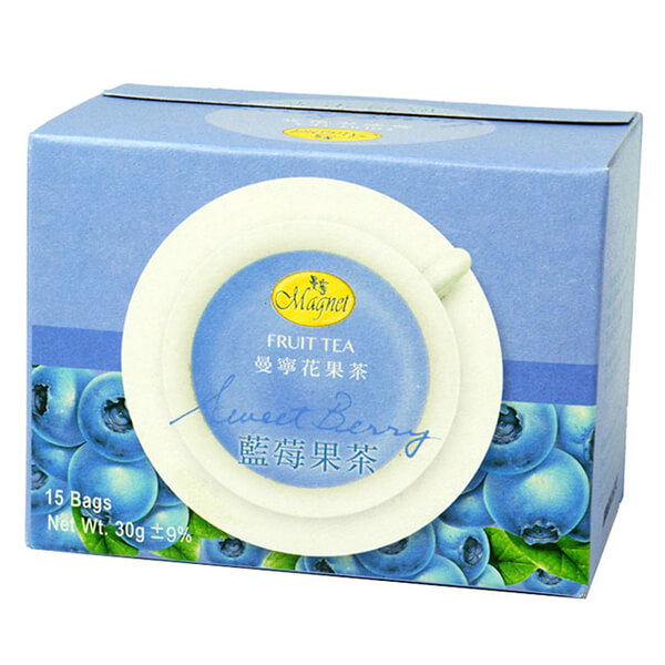 曼寧藍莓果茶2g* 15入