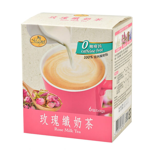 曼寧_玫瑰纖奶茶25x6包