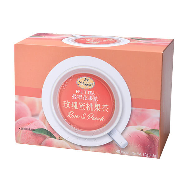 曼寧 玫瑰蜜桃果茶2g*40入
