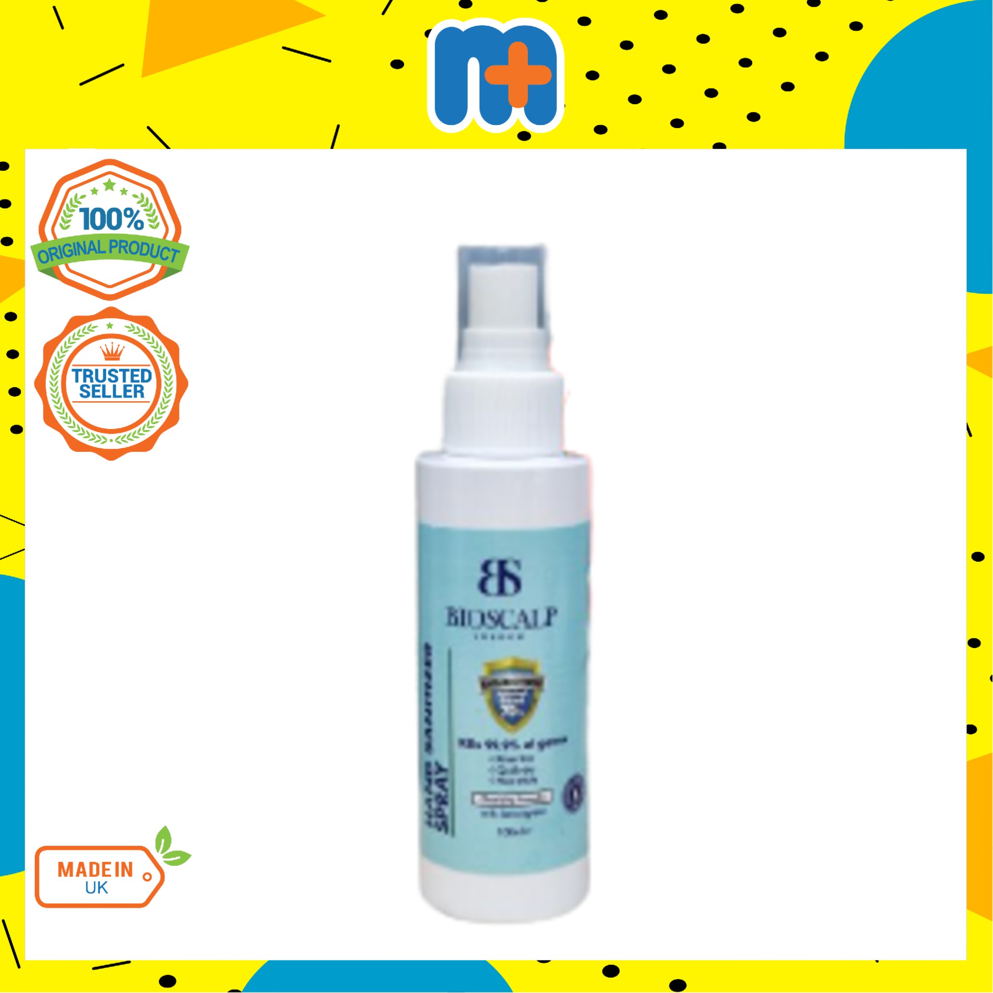[MPLUS] BIOSCALP Hand Sanitizer Alcohol Based Spray 100ml