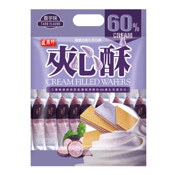 盛香珍 香芋夾心酥400g (包)