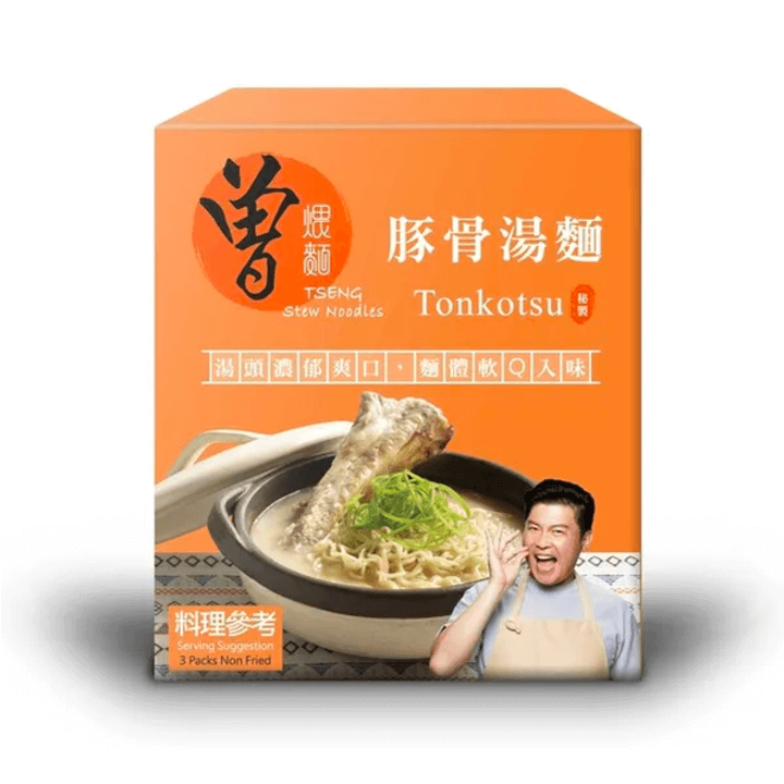 [曾煨麵] 豚骨湯麵 (3包/盒)