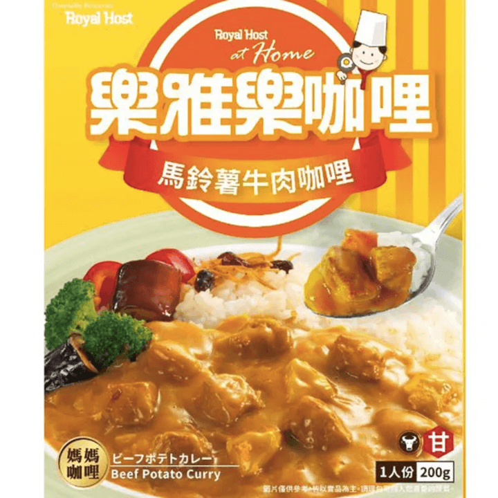 [樂雅樂] 馬鈴薯牛肉咖哩調理包 (200g)