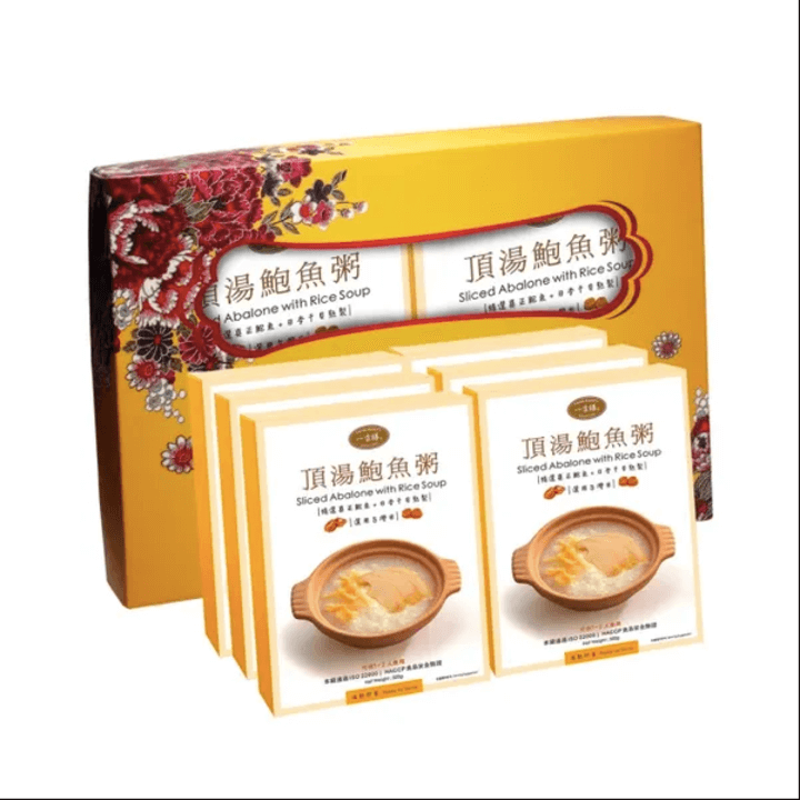 [一吉膳] 鮑魚粥禮盒 (6入/盒)